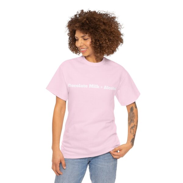 Chocolate Milk > Alcohol (text) Tee - Image 31