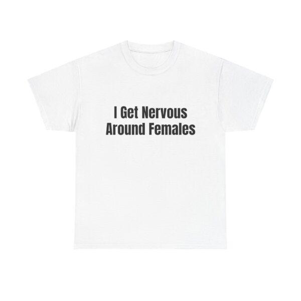I Get Nervous Around Females Tee