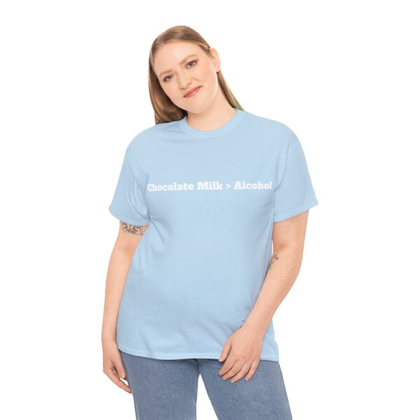 Chocolate Milk > Alcohol (text) Tee - Image 24
