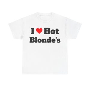 I Heart Hot Blondes Tee