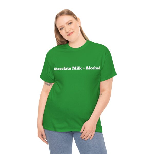 Chocolate Milk > Alcohol (text) Tee - Image 20