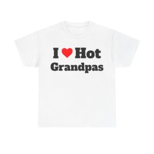 I Heart Hot Grandpas Tee